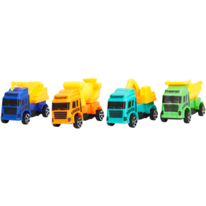 Engineering Series Car Set 4 Pack