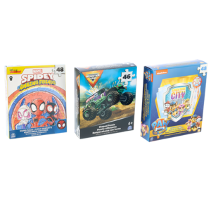 Cardinal Character Shaped Puzzle