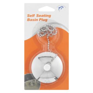 Blue Dolphin Self Seating Basin Plug