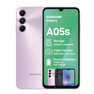 Samsung A05S Violet Cellphone (MTN)