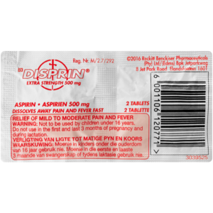 Disprin Extra Strength Tablets 2 Pack