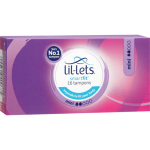 Lil-Lets Smartfit Mini Tampons 16 Pack