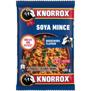 Knorrox Boerewors Flavoured Soya Mince 400g