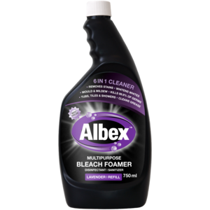Albex Lavender Scented Multipurpose Bleach Foamer Refill 750ml