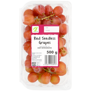 Best Buy Red Seedless Grapes 500g