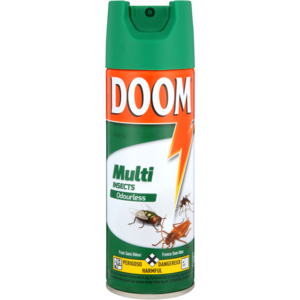 DOOM Odourless Multi Insects Spray 180ml