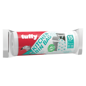 Tuffy 15 Pack Kitchen Bin Bags 660mm x 810mm