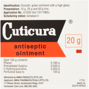 Cuticura Antiseptic Ointment 20g