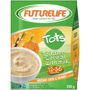 FUTURELIFE Tots Toddler Oats & Honey Flavoured Cereal 250g