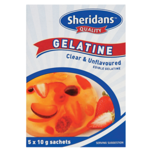 Sheridans Gelatine Clear & Unflavoured 5 x 10g