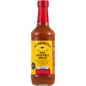 Homegrown Hot Pele Pele Sauce 250ml