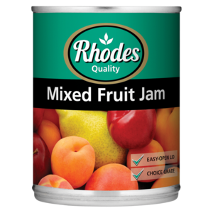 Rhodes Quality Mixed Fruit Jam Can 450g
