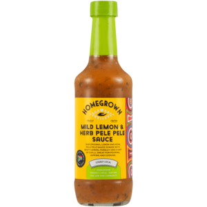 Homegrown Mild Lemon & Herb Pele Pele Sauce 250ml