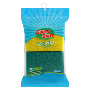 Super Brite Scourers 5 Pack