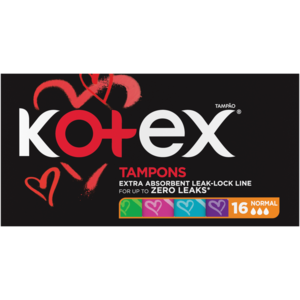 Kotex Normal Total Confidence Tampons 16 Pack