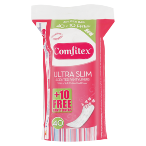 Comfitex Ultra Slim Scented Pantyliners 50 Pack