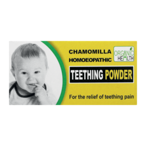 Organic Health Homoeopathic Chamomilla Teething Powder Sachets 10 Pack