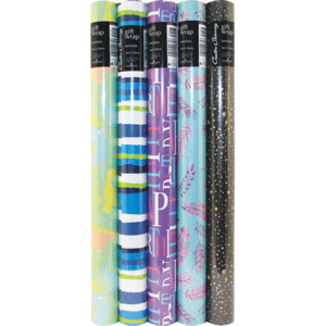 Creative Stationery Fantasia Gift Wrap 5m x 50cm (Design May Vary)