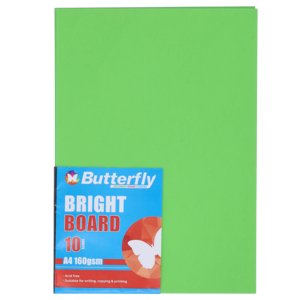 Butterfly A4 Bright Project Board 10 Pages