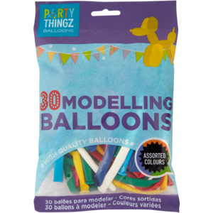 Party Thingz Modelling Balloons 30 pack