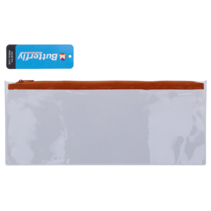 Butterfly Clear Exam Pencil Bag 33cm