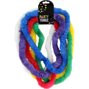 Party Thingz Multicoloured Party Necklaces 6 Pack