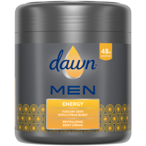 Dawn Men Energy Revitalising Body Cream 400ml
