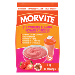 Morvite Original Strawberry Flavoured Instant Porridge 1kg