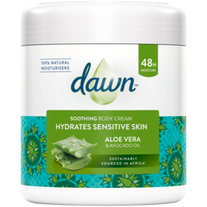 Dawn Aloe Vera & Avocado Oil Soothing Body Cream 400ml