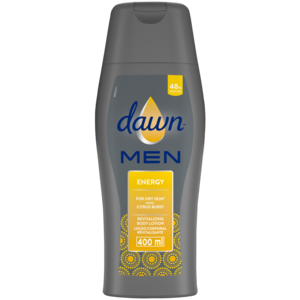 Dawn Men Energy Revitalising Body Lotion 400ml