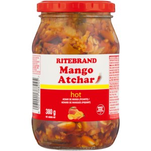 Ritebrand Hot Mango Atchar 380g