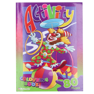 Butterfly Empire Activity Colouring Book 80 Pages