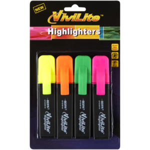 Vivilite Highlighters 4 Pack