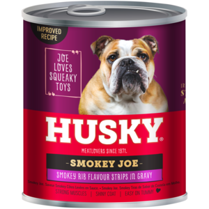 Husky Smokey Joe Smokey Rib Flavoured Dog Food 775g