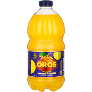Oros Pineapples Flavoured Concentrated Squash 2L