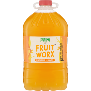 Darling Fruit Worx Pineapple & Mango Fruit Juice 3L