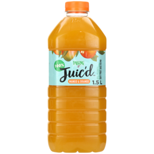 Darling Juic'd 100% Mango & Orange Juice 1.5L
