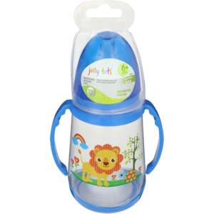Jolly Tots Wideneck Bottle with Handle 6 Months +