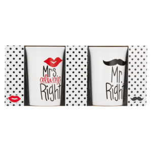 Mr. & Mrs. Coffee Mug Set 2 Piece