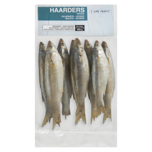Cape Point Frozen Harders Fish 800g