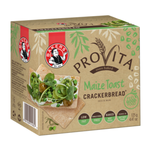 Provita Maize Toast Crackerbread 125g