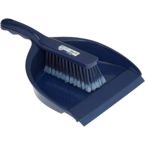 M Home Blue Dustpan & Brush Set 2 Piece (Colour May Vary)