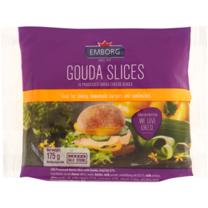 Emborg Gouda Processed Slices 14 x 12.5g