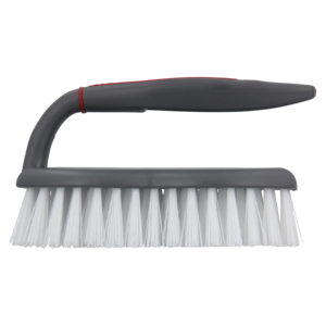 Iron Shape Brush Scrub Red & Grey