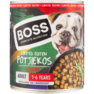 Boss Limited Edition Summer Braai Flavour Chunks In Gravy Dog Food 775g