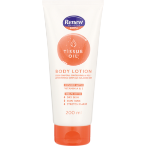 Renew Derma Body Lotion With Tissue Oil 200ml