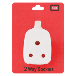 SCE White Two Way Janus Coupler