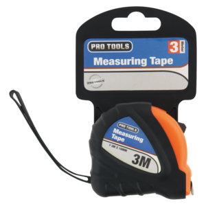 Pro Tools Tape Measure 3m