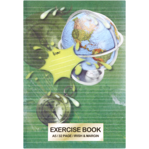 A5 Irish & Margin Exercise Book 32 Page