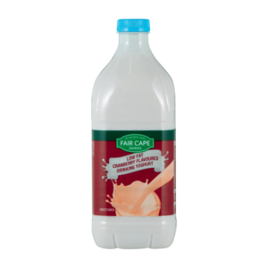 Fair Cape Dairies Cranberry Flavoured Low Fat Drinking Yoghurt 2L